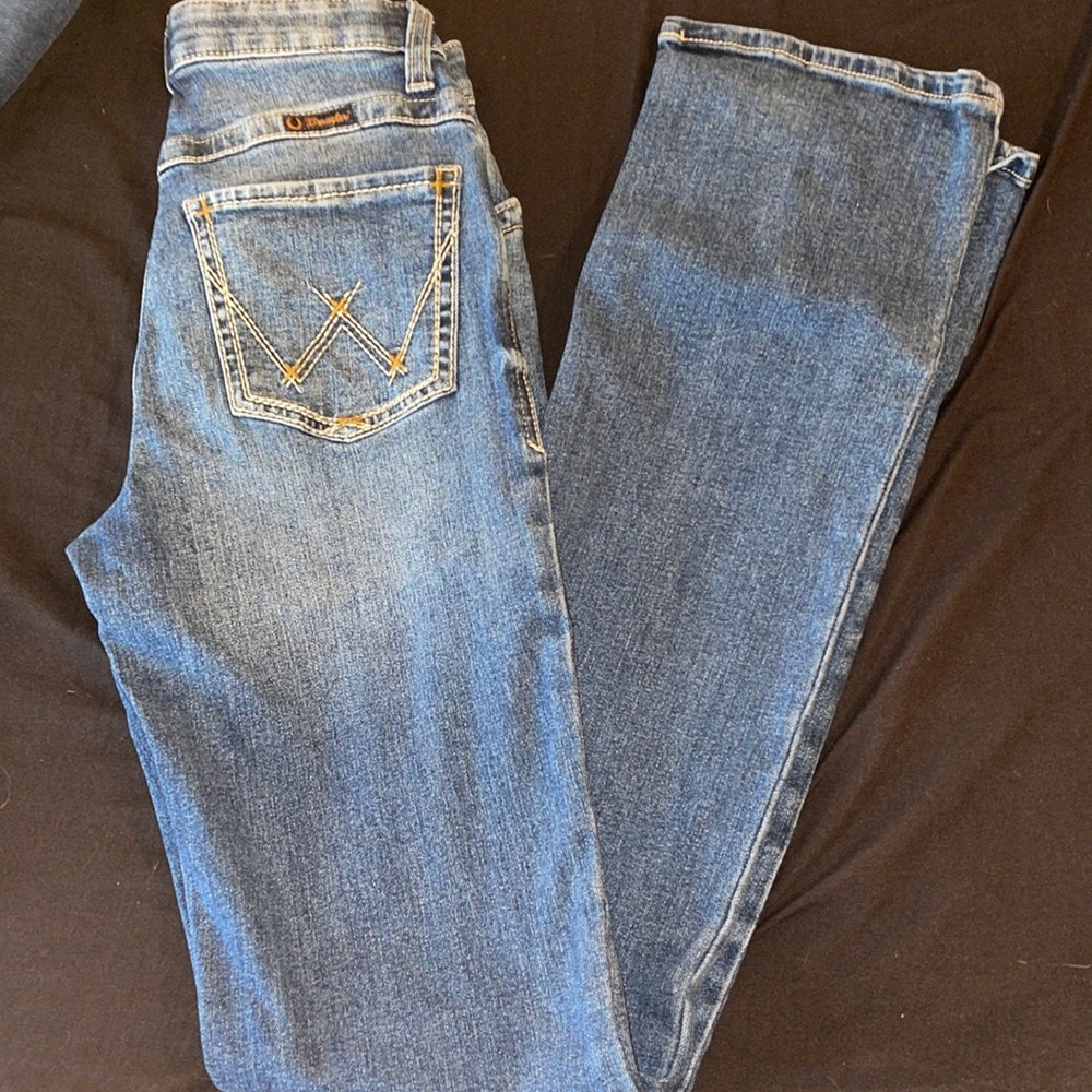 Wrangler riding jeans